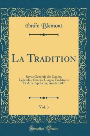 Cover of La Tradition, Vol. 3