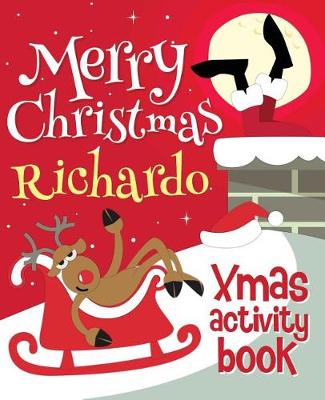 Book cover for Merry Christmas Richardo - Xmas Activity Book