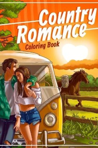 Cover of Country Romance Coloring Book