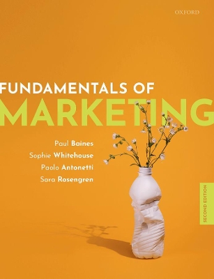 Book cover for Fundamentals of Marketing
