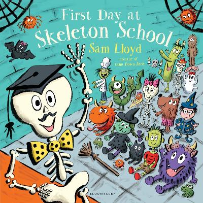Book cover for First Day at Skeleton School