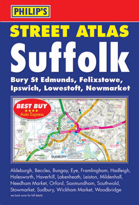Cover of Philip's Street Atlas Suffolk