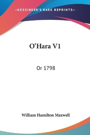 Cover of O'Hara V1