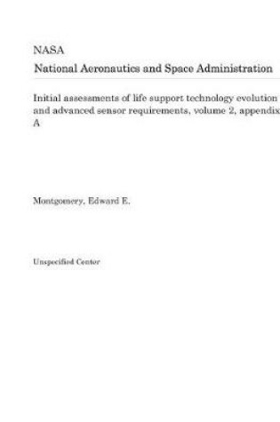 Cover of Initial Assessments of Life Support Technology Evolution and Advanced Sensor Requirements, Volume 2, Appendix a