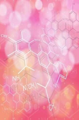 Cover of Notebook - Chemical Structures Theme