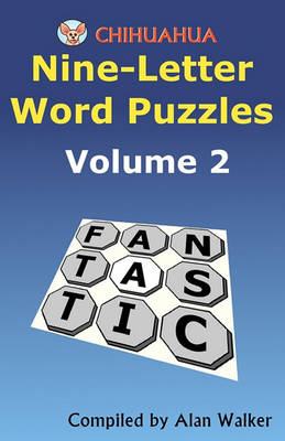 Book cover for Chihuahua Nine-Letter Word Puzzles Volume 2