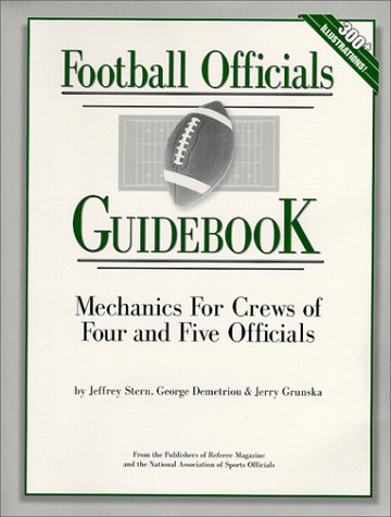 Book cover for Football Officials Guidebook