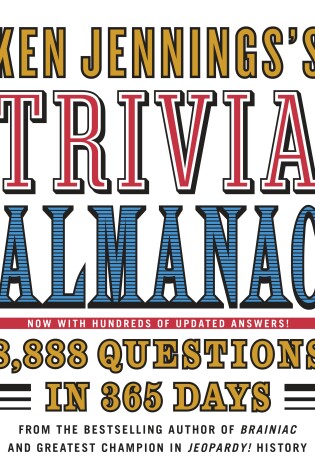 Cover of Ken Jennings's Trivia Almanac