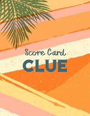 Book cover for Clue Score Card