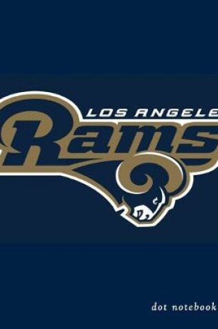 Cover of Los Angeles Rams dot notebook