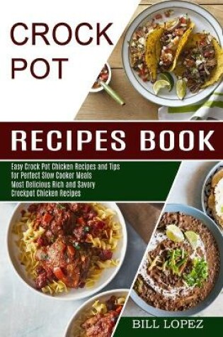 Cover of Crockpot Recipes Book