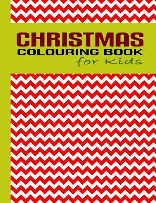 Book cover for Christmas coloring books for kids