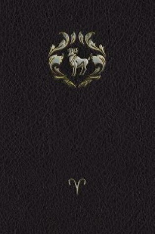 Cover of Monogram Aries Notebook