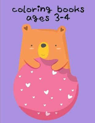 Book cover for Coloring Books Ages 3-4