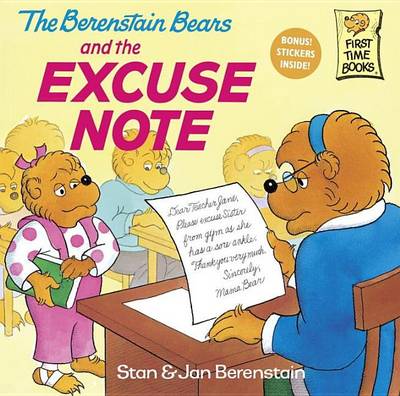 Book cover for Berenstain Bears and the Excuse Note