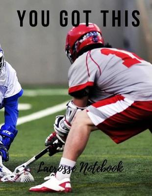 Book cover for Lacrosse Notebook