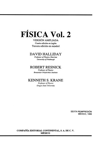 Cover of Fisica - Volumen 2 4b