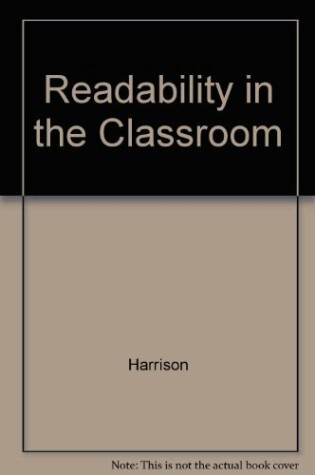 Cover of Readability in the Classroom