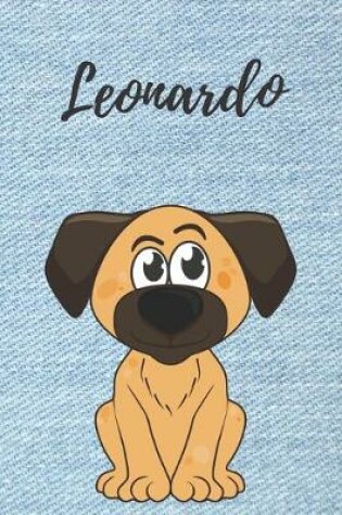 Cover of Personalisiertes Notizbuch - Hunde Leonardo