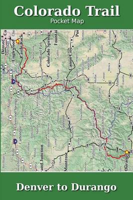 Book cover for Colorado Trail Pocket Map