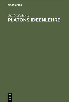 Book cover for Platons Ideenlehre