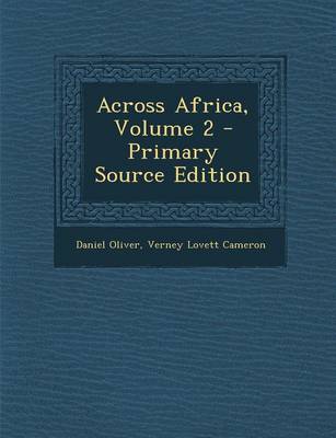 Book cover for Across Africa, Volume 2