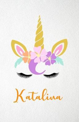 Book cover for Katalina A5 Lined Notebook 110 Pages