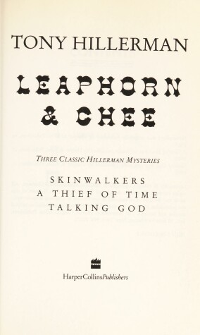 Book cover for Leaphorn & Chee