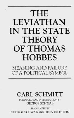 Book cover for The Leviathan in the State Theory of Thomas Hobbes