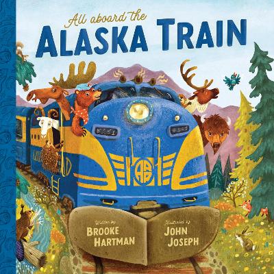 Book cover for All Aboard the Alaska Train