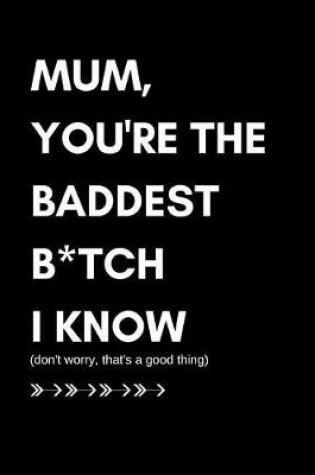 Cover of Mum You're the Baddest B*tch I Know (Don't Worry That's a Good Thing)