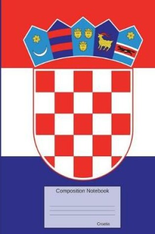 Cover of Composition Notebook Croatia