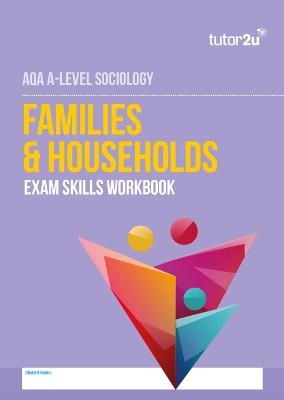 Book cover for AQA A Level Sociology Families & Households Exam Skills Workbook