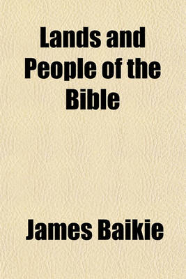 Book cover for Lands and People of the Bible