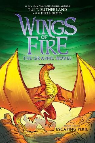 Cover of Escaping Peril: A Graphic Novel (Wings of Fire Graphic Novel #8)