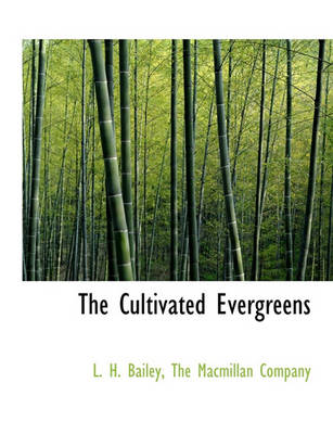 Book cover for The Cultivated Evergreens