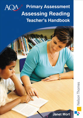 Book cover for AQA Primary Assessment Assessing Reading Teacher's Handbook