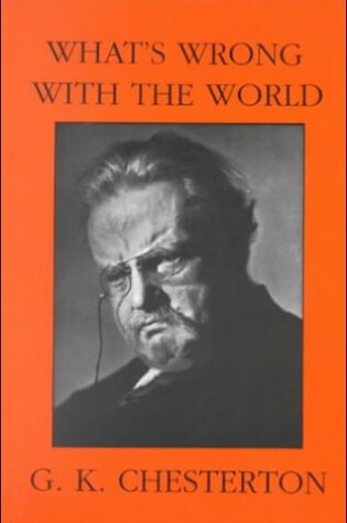 Cover of What's Wrong with the World