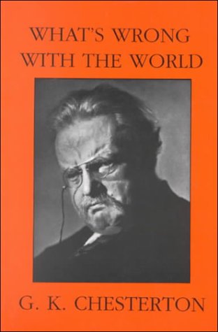 Book cover for What's Wrong with the World