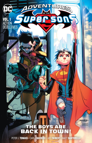 Book cover for Adventures of the Super Sons Volume 1