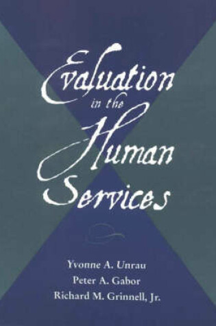 Cover of Evaluation in the Human Services