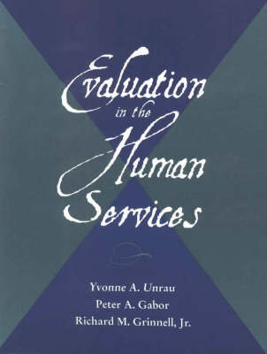 Book cover for Evaluation in the Human Services