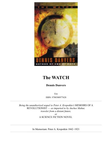 Book cover for The Watch