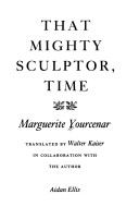 Book cover for That Mighty Sculptor, Time