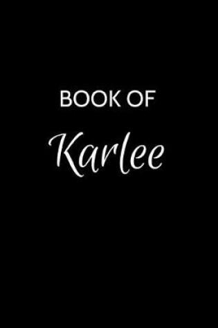 Cover of Book of Karlee