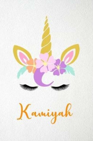 Cover of Kamiyah A5 Lined Notebook 110 Pages