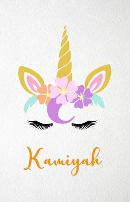 Book cover for Kamiyah A5 Lined Notebook 110 Pages