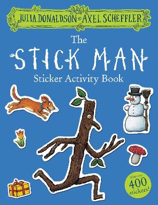 Book cover for Stick Man Sticker Book
