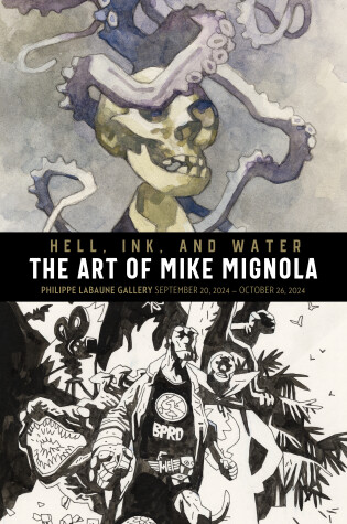 Cover of Hell, Ink & Water: The Art of Mike Mignola