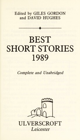 Book cover for Best Short Stories